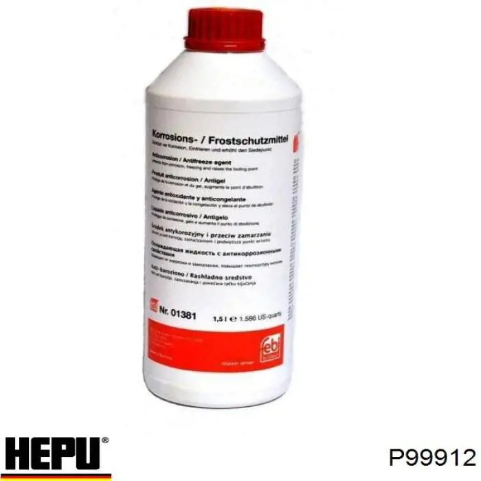 Антифріз концентрат Hepu P99912 ціна, від 9.52 USD