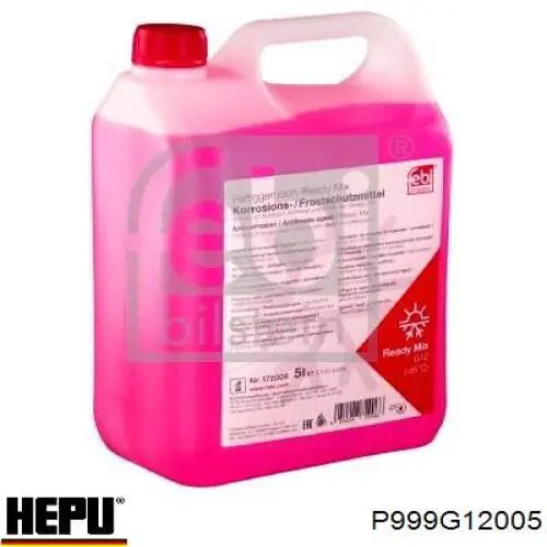 Купити P999G12005 Hepu Охолоджуюча рідина для двигунів