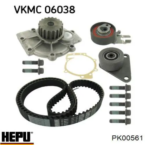 Комплект ГРМ PK00561 Hepu