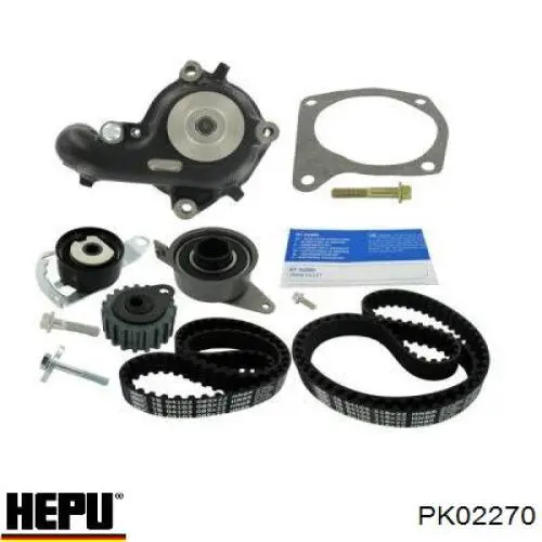 PK02270 Hepu Ремінь ГРМ, комплект