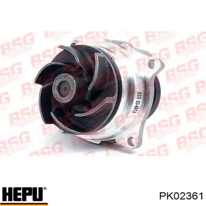 Комплект ГРМ Hepu PK02361 ціна, від 129.91 USD