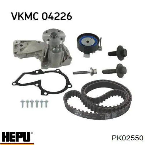 Купити PK02550 Hepu ГРМ ремень