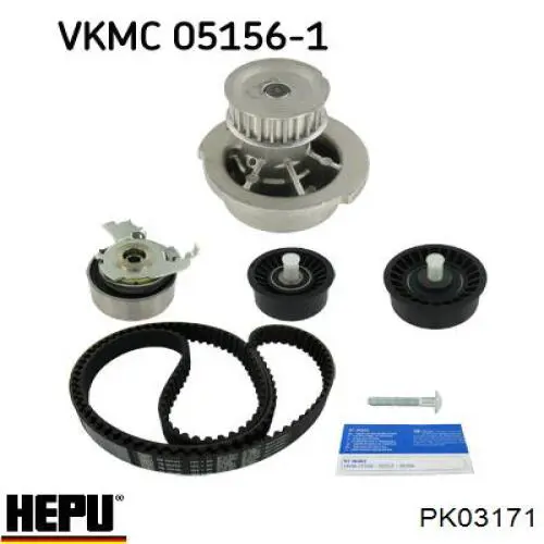 Купити PK03171 Hepu ГРМ ремень