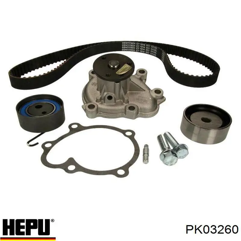 Комплект ГРМ KD137 Dolz