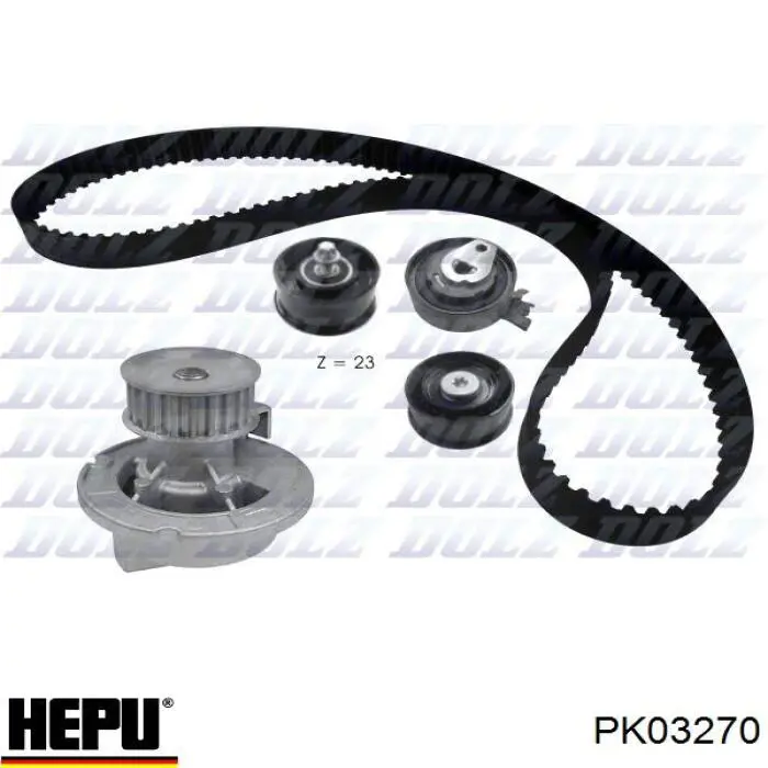 Купити PK03270 Hepu ГРМ ремень