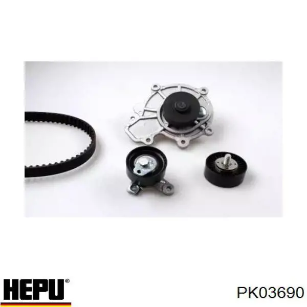PK03690 Hepu комплект грм