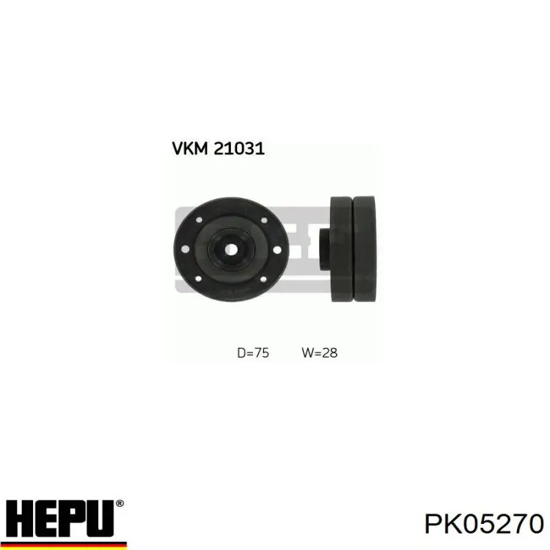 Комплект ГРМ PK05270 Hepu