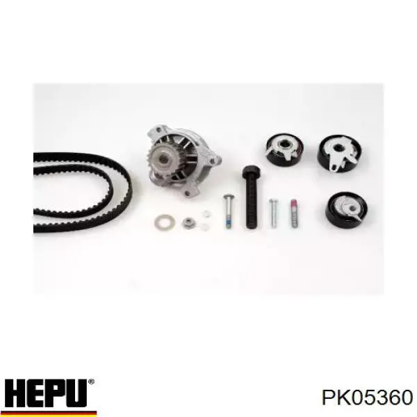 Ремкомплект ГРМ Hepu PK05360