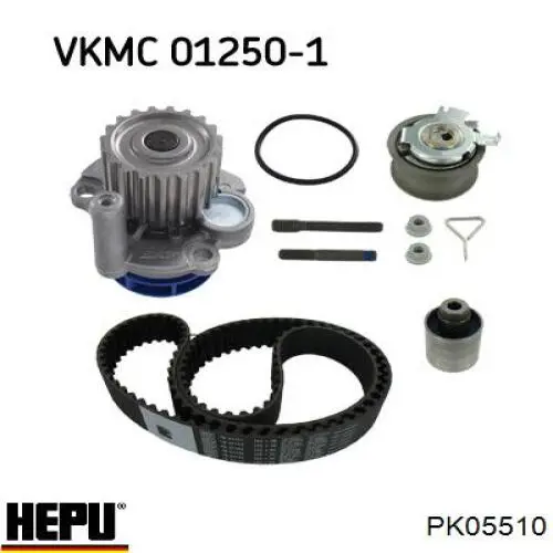 Комплект ГРМ Hepu PK05510 ціна, від 135.55 USD
