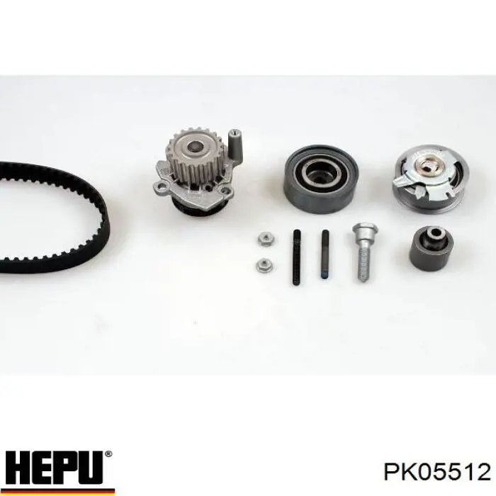 Комплект ГРМ Hepu PK05512 ціна, від 167.65 USD