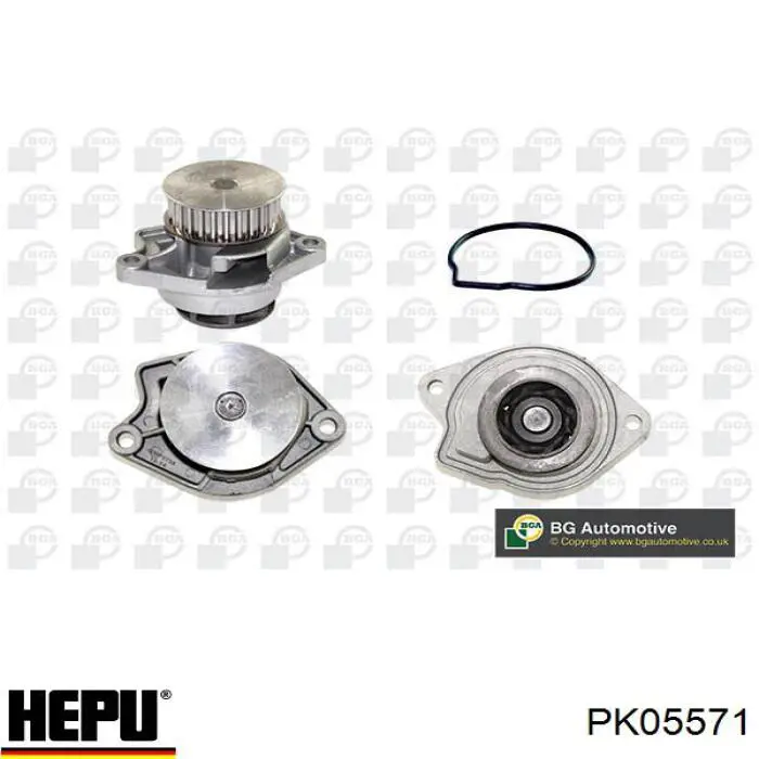 Комплект ГРМ PK05571 Hepu
