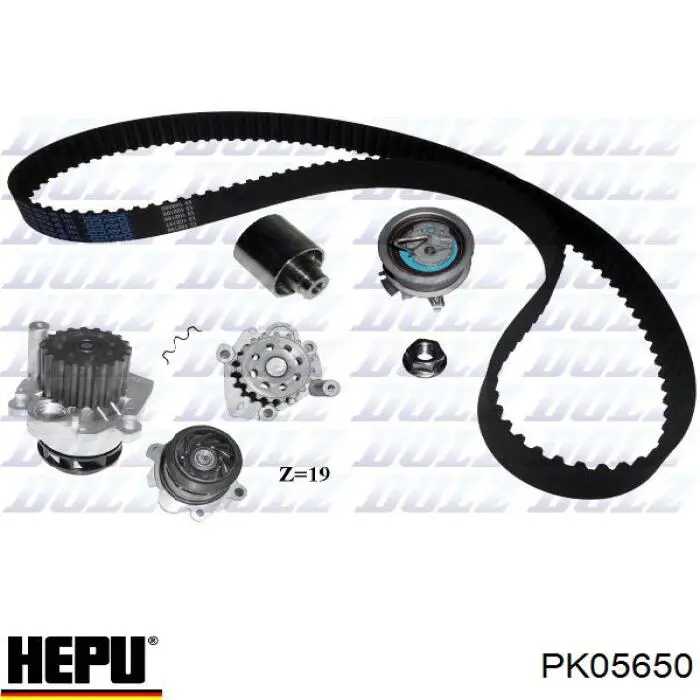 Комплект ГРМ PK05650 Hepu