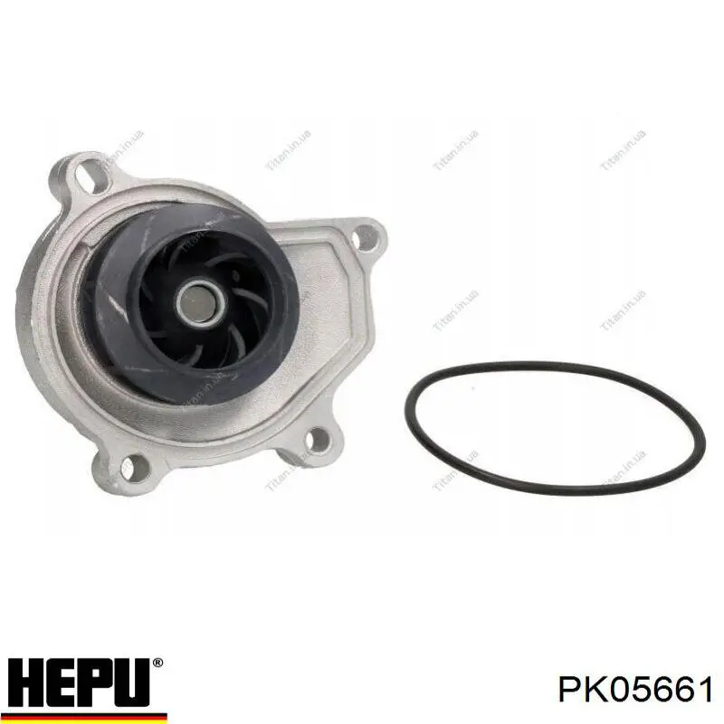 PK05661 Hepu Ремінь приводний, агрегатів, комплект