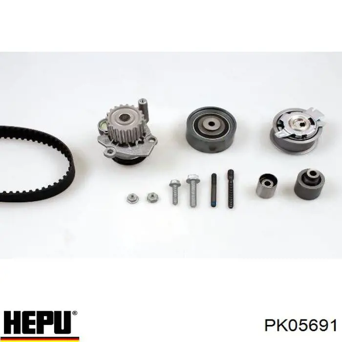Комплект ГРМ Hepu PK05691 ціна, від 169.50 USD