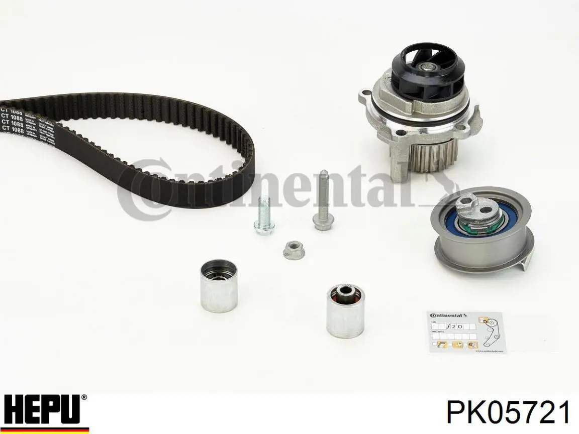 Комплект ГРМ Hepu PK05721 ціна, від 171.68 USD