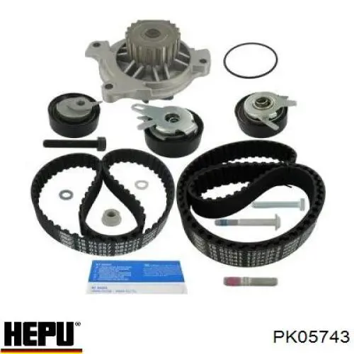Комплект ГРМ Hepu PK05743 ціна, від 196.93 USD