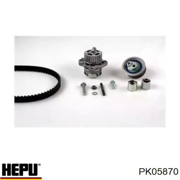 Комплект ГРМ PK05870 Hepu