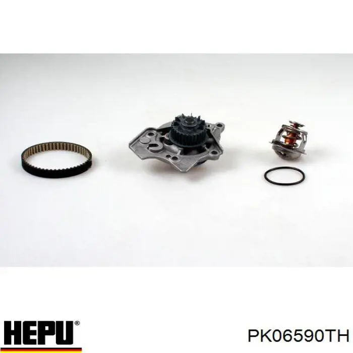 PK06590TH Hepu Ремінь ГРМ, комплект