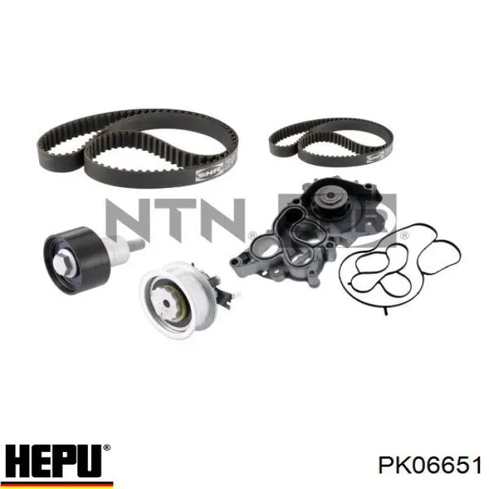 Купити PK06651 Hepu ГРМ ремень