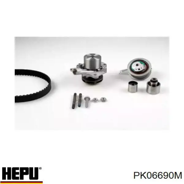 Комплект ГРМ Hepu PK06690M ціна, від 152.33 USD