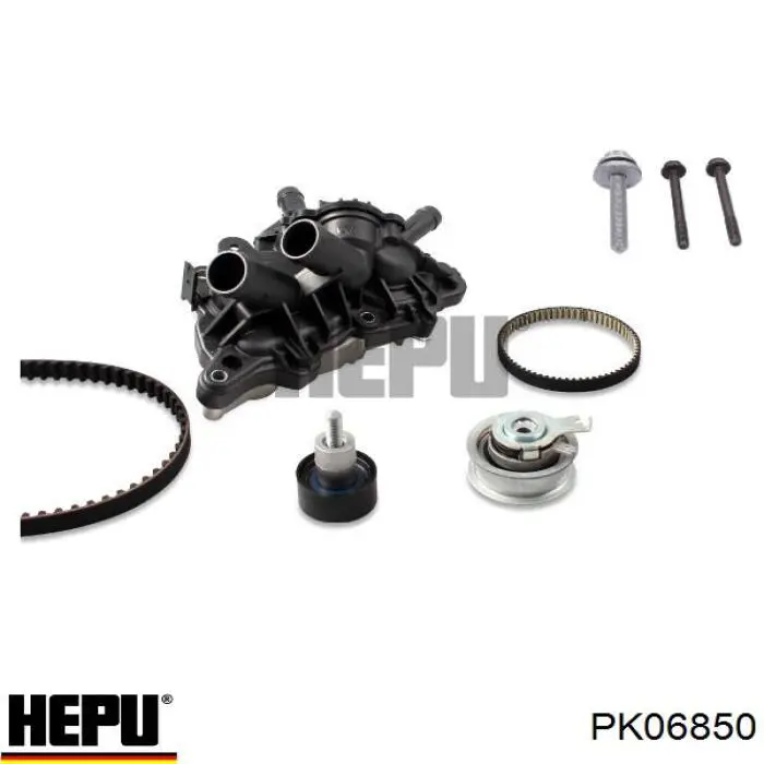 PK06850 Hepu Ремінь ГРМ, комплект