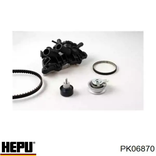 PK06870 Hepu комплект грм