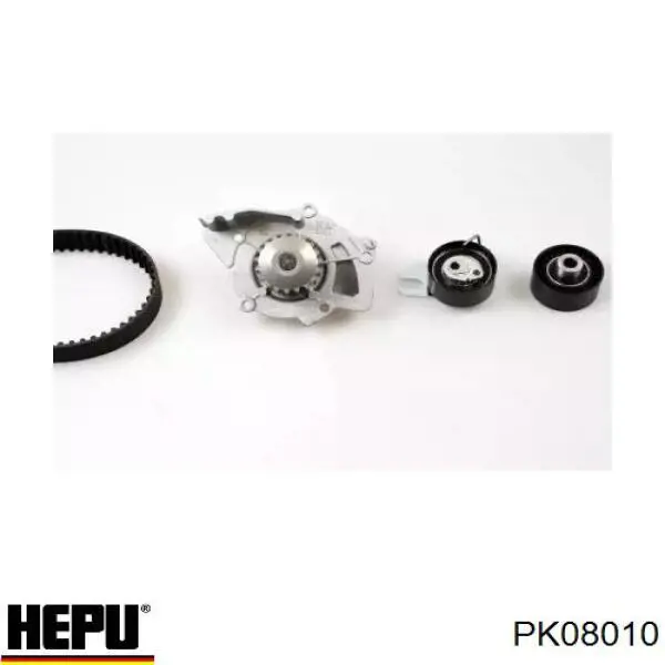 Комплект ГРМ Hepu PK08010 ціна, від 100.97 USD