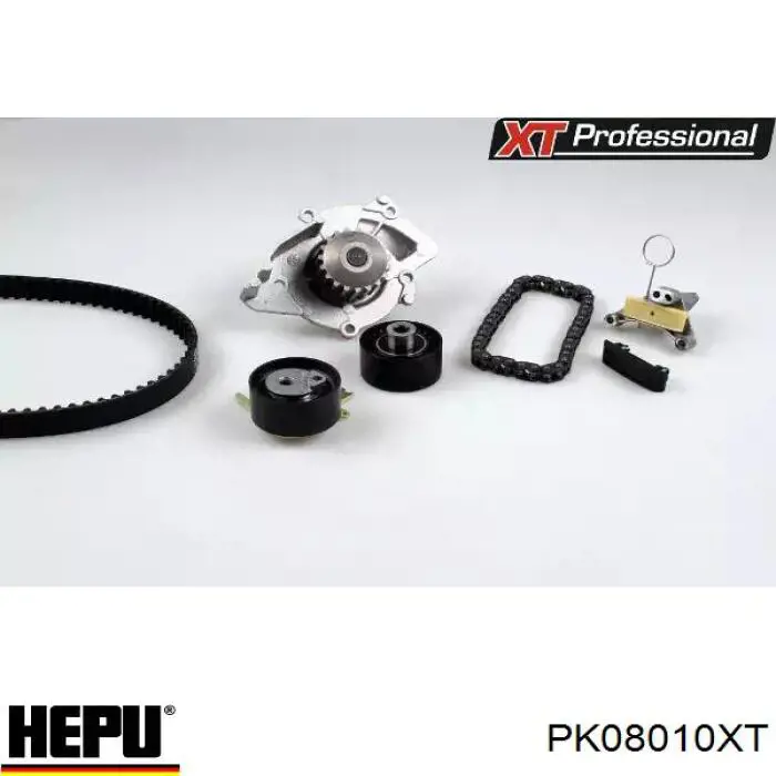 Комплект ГРМ Hepu PK08010XT ціна, від 100.69 USD