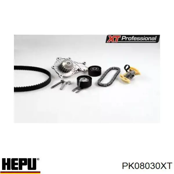 PK08030XT Hepu комплект грм