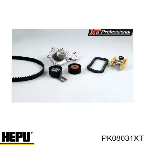 PK08031XT Hepu комплект грм