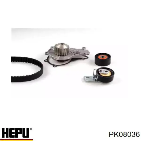 PK08036 Hepu комплект грм
