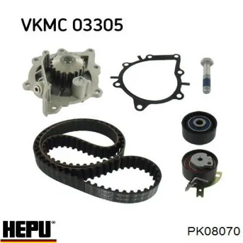 Купити PK08070 Hepu ГРМ ремень
