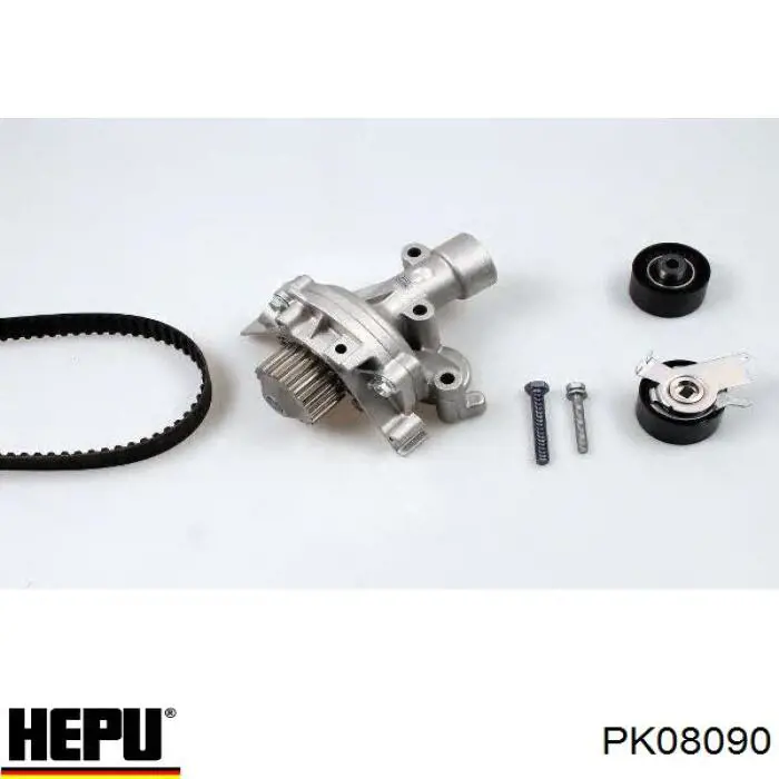 PK08090 Hepu Ремінь ГРМ, комплект