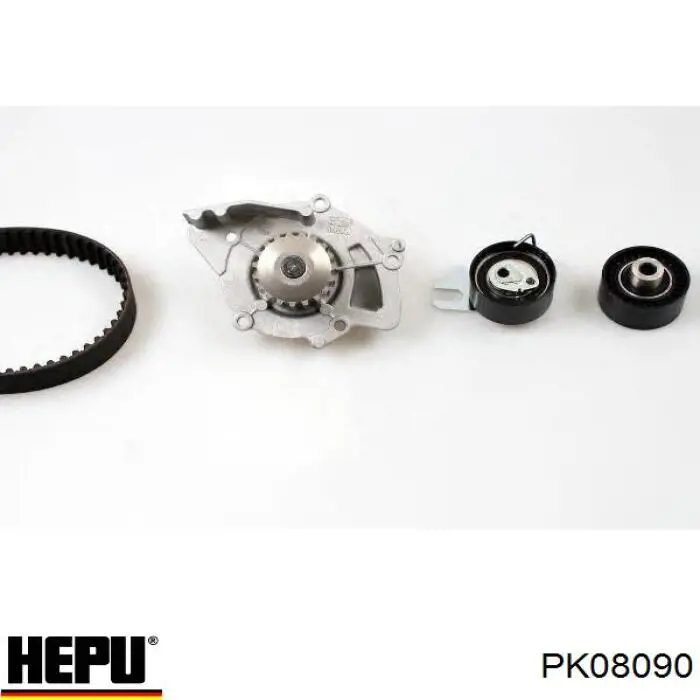 Комплект ГРМ Hepu PK08090 ціна, від 265.39 USD