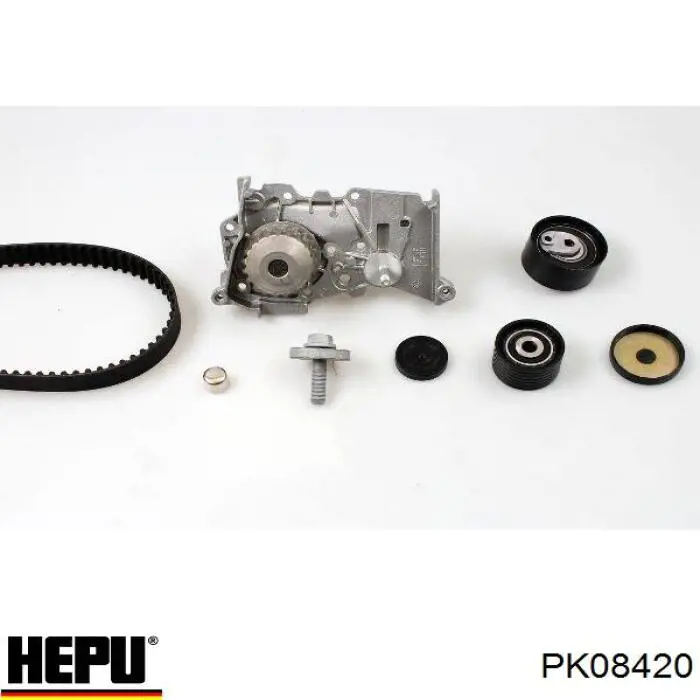 PK08420 Hepu Ремінь ГРМ, комплект