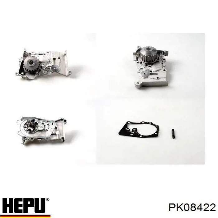 Ремкомплект ГРМ Hepu PK08422