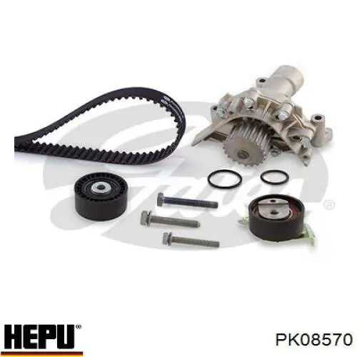 Комплект ГРМ Hepu PK08570 ціна, від 117.86 USD