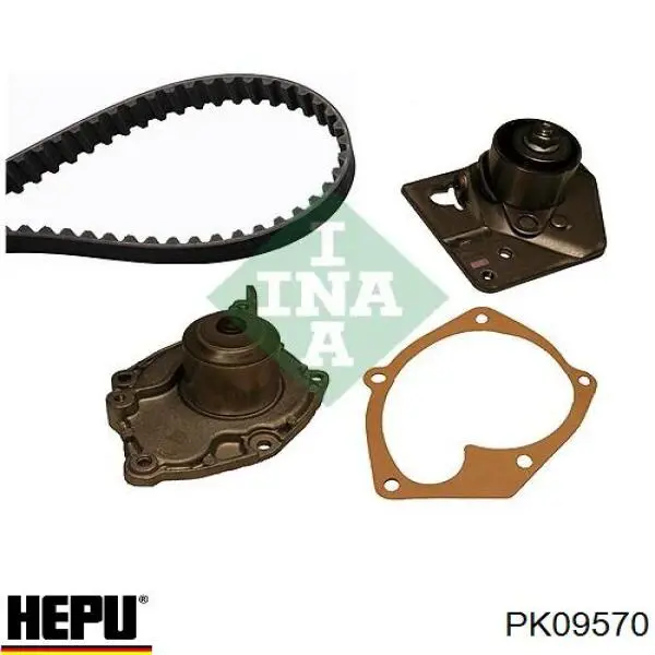Комплект ГРМ Hepu PK09570 ціна, від 99.08 USD