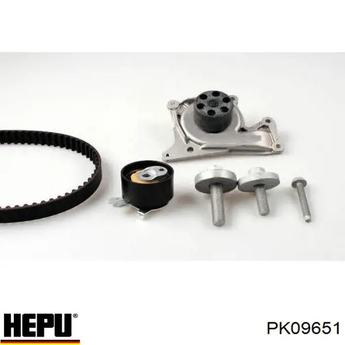 Ремкомплект ГРМ Hepu PK09651