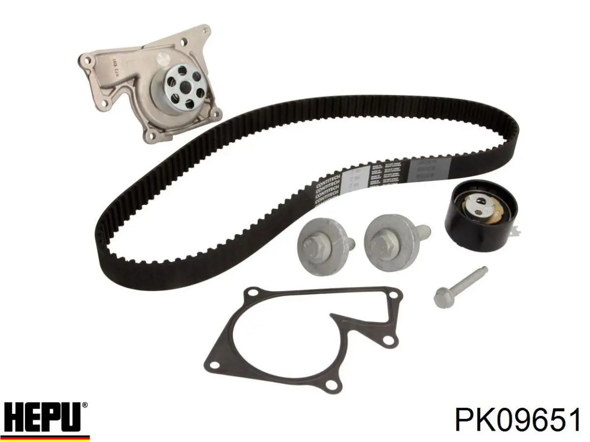 Купити PK09651 Hepu ГРМ ремень