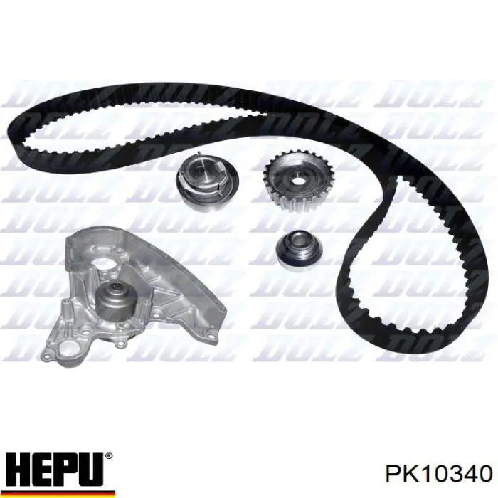 Ремкомплект ГРМ Hepu PK10340