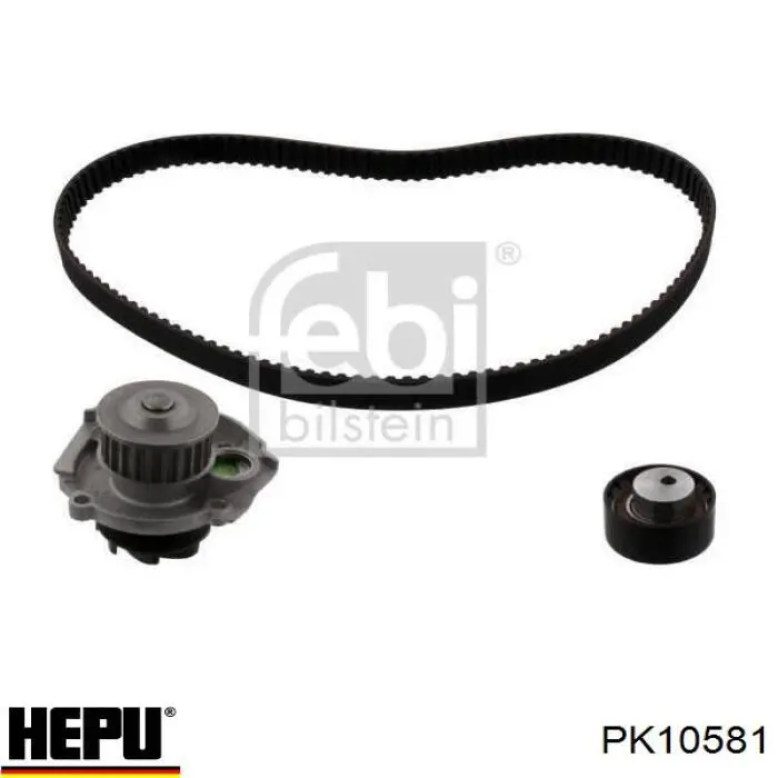 Ремкомплект ГРМ Hepu PK10581