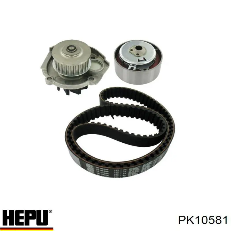 Комплект ГРМ Hepu PK10581 ціна, від 69.45 USD