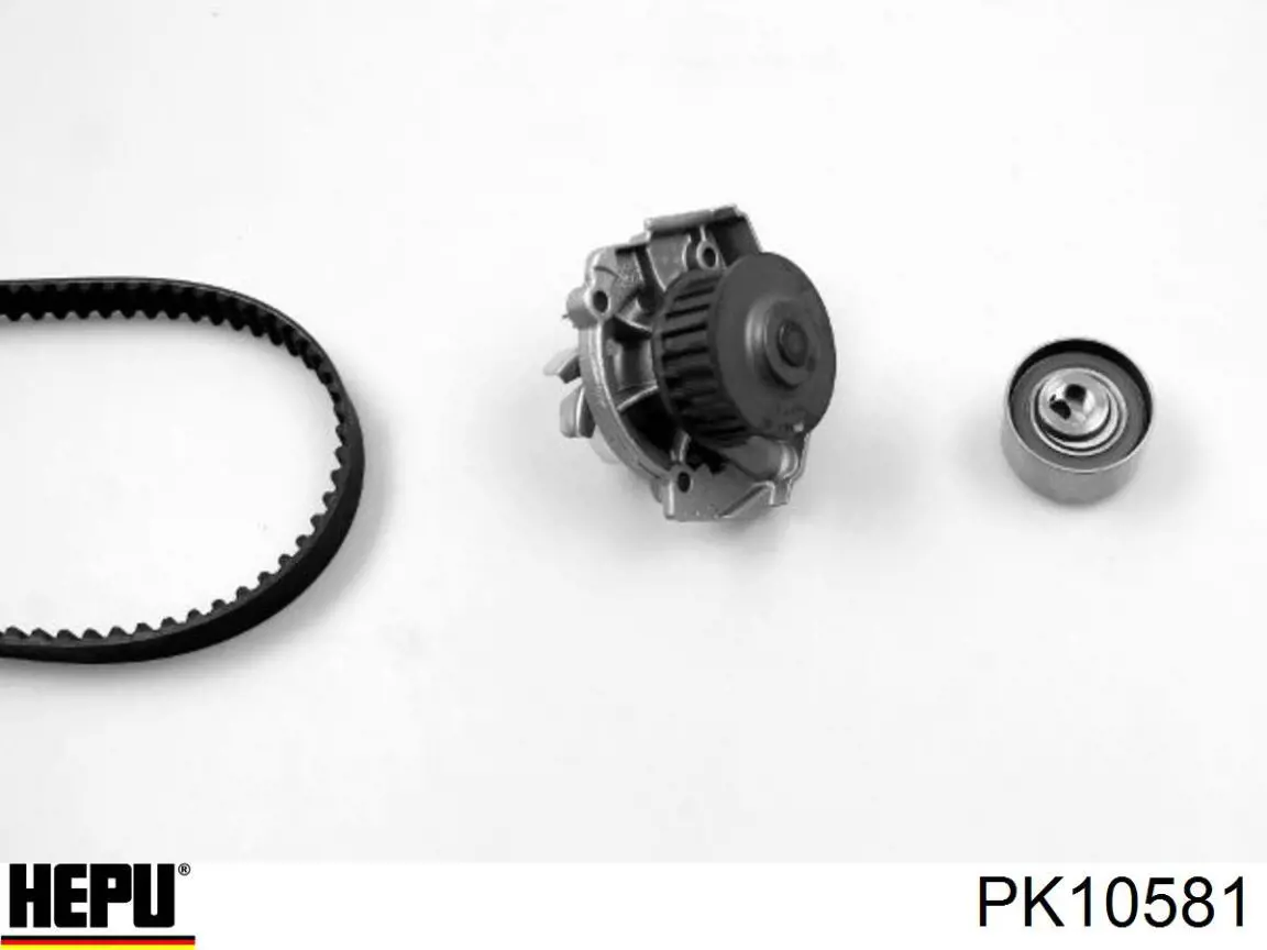 PK10581 Hepu комплект грм