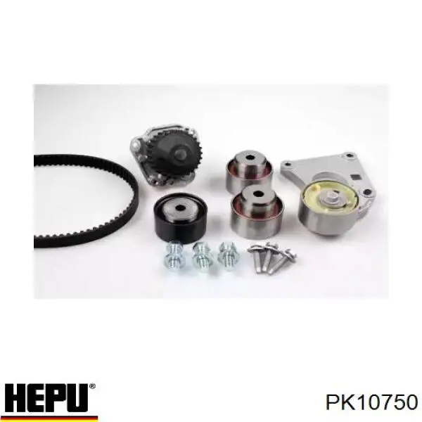 PK10750 Hepu Ремінь ГРМ, комплект