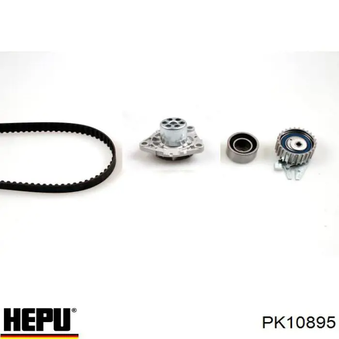 Комплект ГРМ Hepu PK10895 ціна, від 102.00 USD