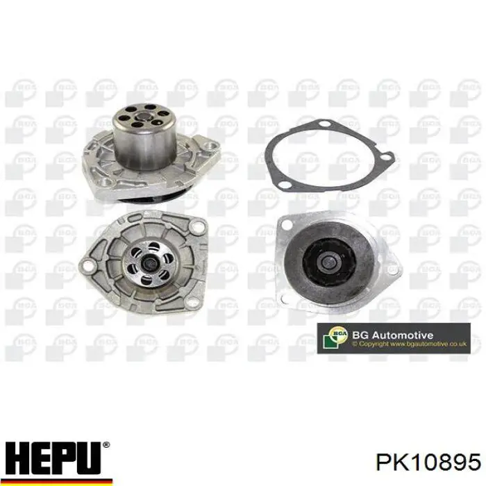 Комплект ГРМ PK10895 Hepu