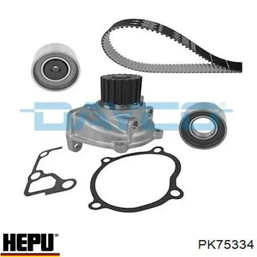 Комплект ГРМ Hepu PK75334 ціна, від 153.50 USD