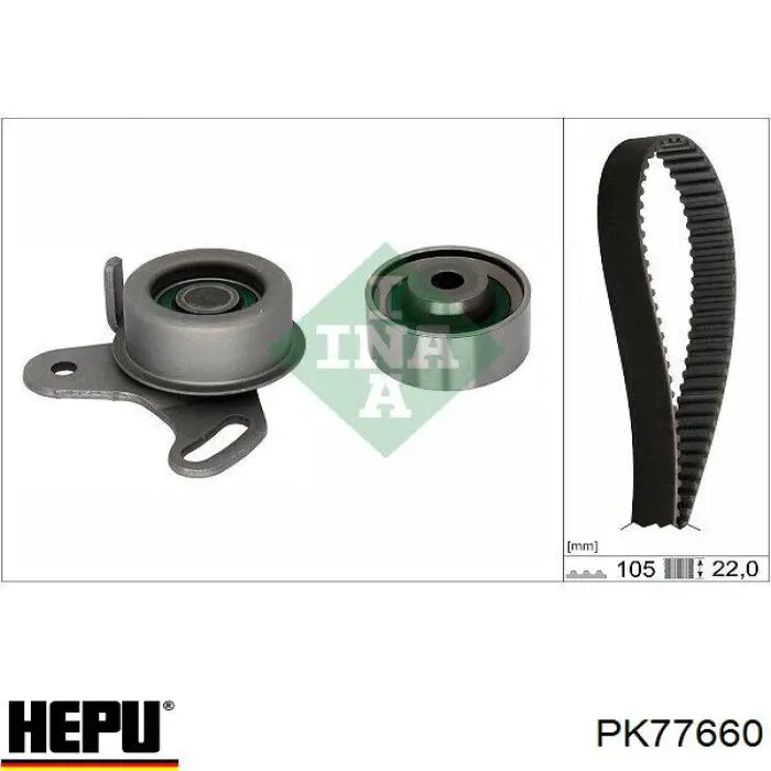 Купити PK77660 Hepu ГРМ ремень
