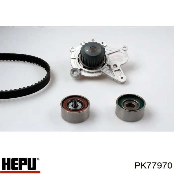PK77970 Hepu Ремінь ГРМ, комплект